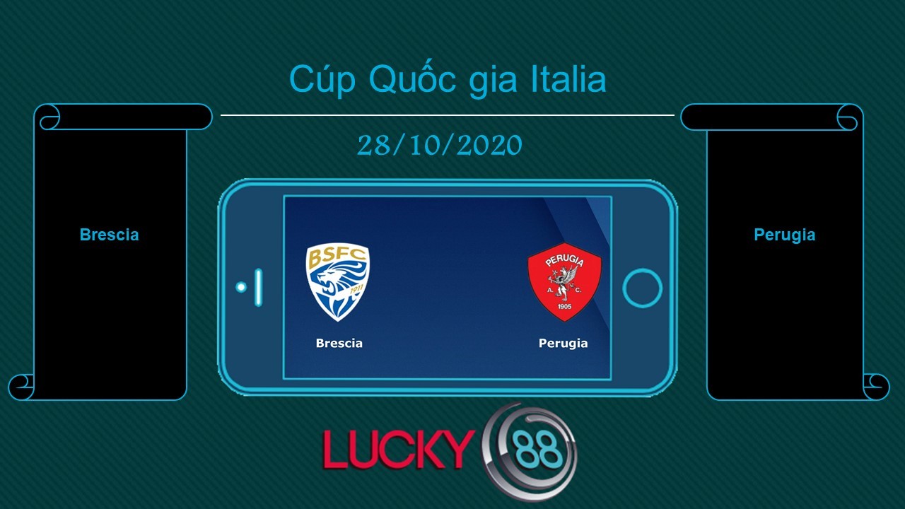 LUCKY88 Brescia vs Perugia  , Tip bóng đá miễn phí ngày 28/10/2020