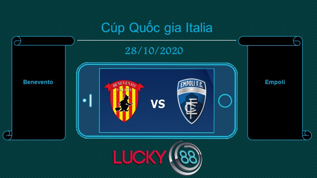 LUCKY88 Benevento vs Empoli  , Tip bóng đá miễn phí ngày 28/10/2020