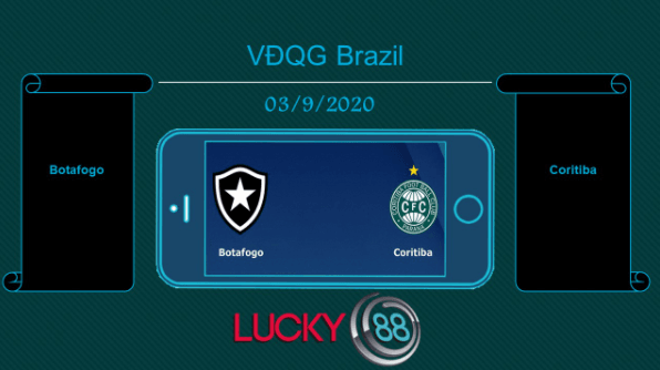 LUCKY88 Botafogo vs Coritiba , Tip bóng đá miễn phí ngày 03/09/2020