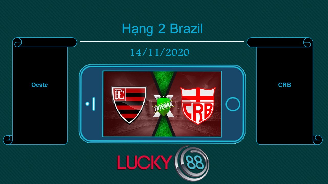 LUCKY88 Oeste vs CRB, Tip bóng đá miễn phí ngày 14/11/2020