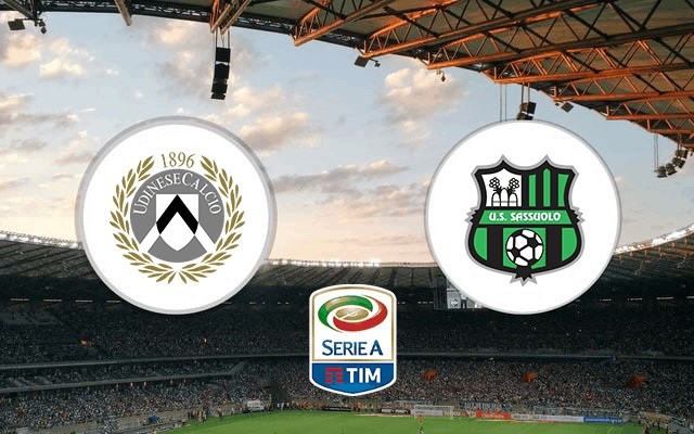 LUCKY88 Udinese vs Sassuolo - Tip bóng đá miễn phí ngày 12/01/2020
