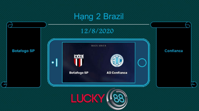 LUCKY88 Botafogo SP vs Confiança , Tip bóng đá miễn phí ngày 12/08/2020