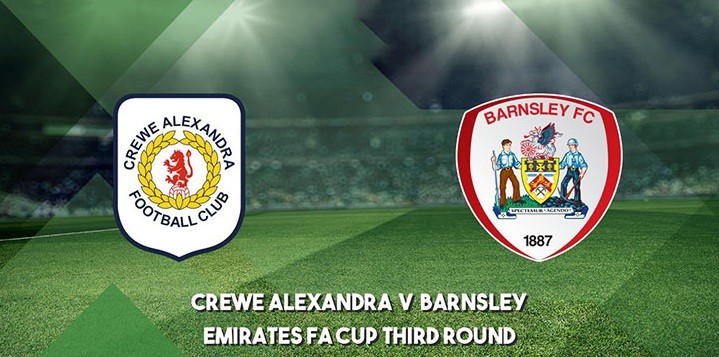 LUCKY88 Crewe Alexandra vs Barnsley - Tip bóng đá miễn phí ngày 05/01/2020