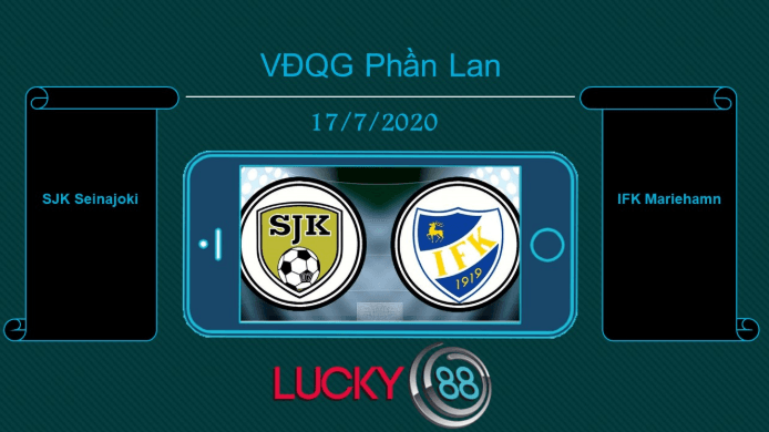LUCKY88 SJK Seinäjoki vs IFK Mariehamn  , Tip bóng đá miễn phí ngày 17/07/2020