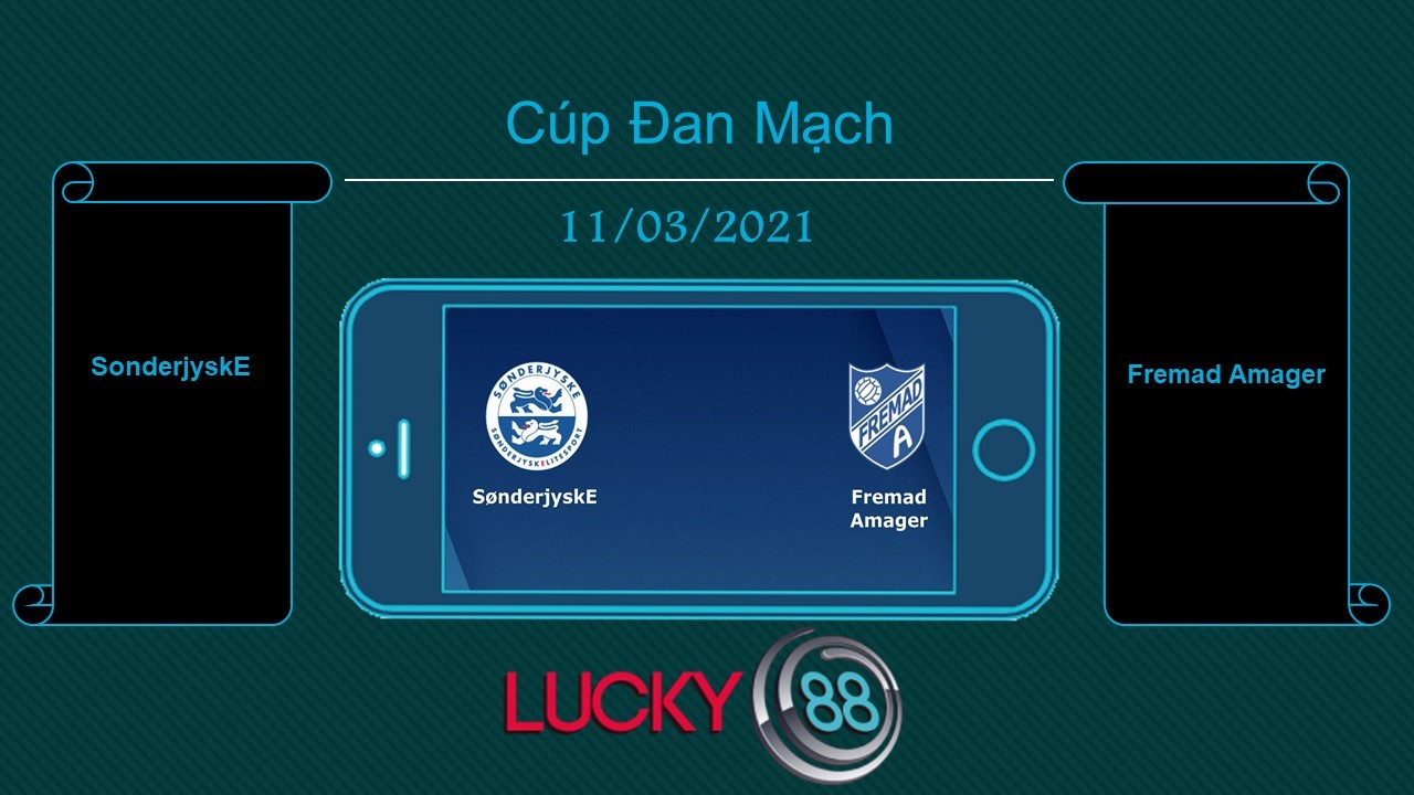 LUCKY88 SonderjyskE vs Fremad Amager , Tip bóng đá miễn phí ngày 11/03/2021