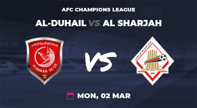 LUCKY88 Al Duhail vs Al-Sharjah - Tip bóng đá miễn phí ngày 02/03/2020