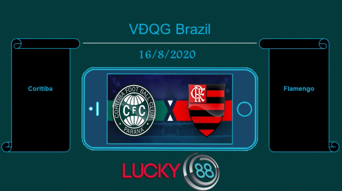 LUCKY88 Coritiba vs Flamengo, Tip bóng đá miễn phí ngày 16/08/2020