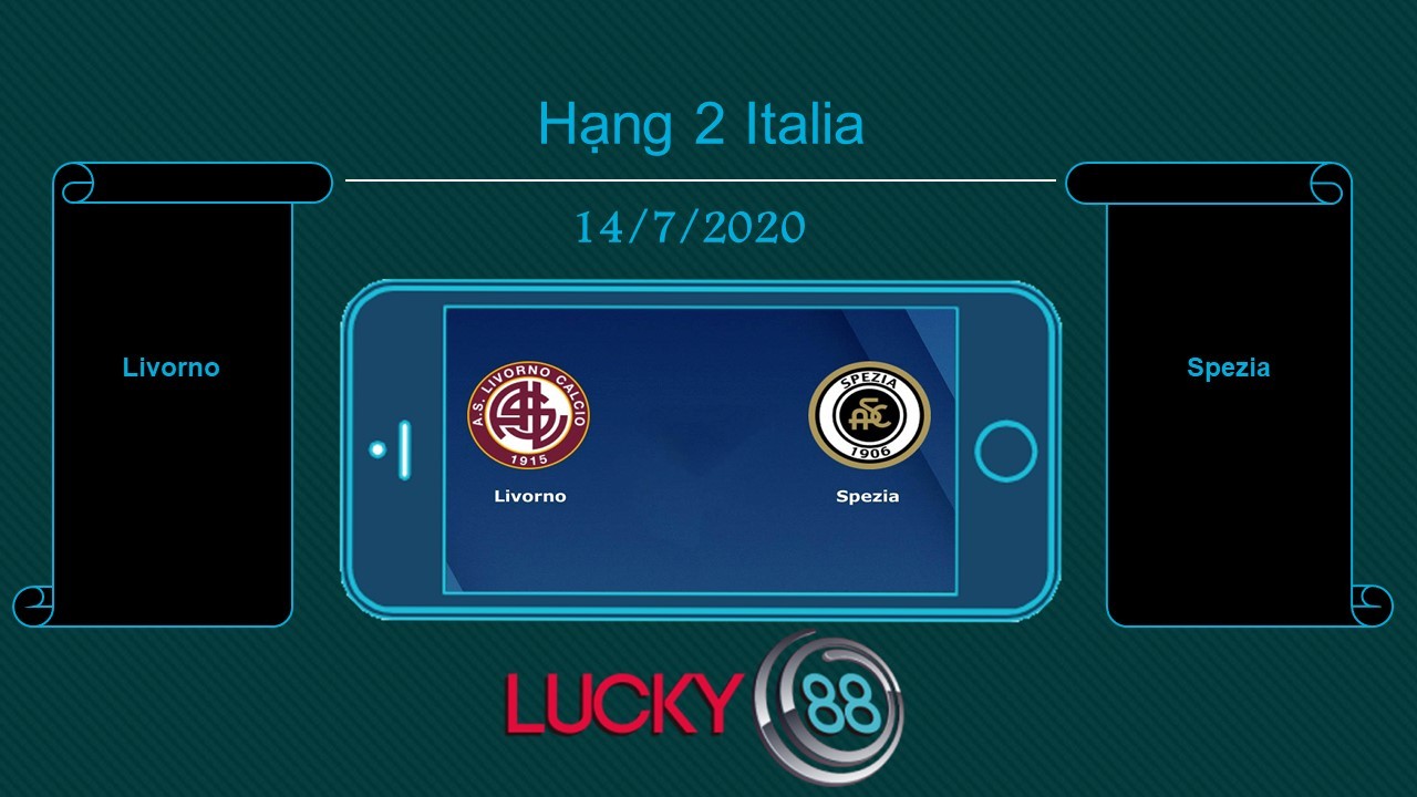 LUCKY88 Livorno vs Spezia - Tip bóng đá miễn phí ngày 14/07/2020