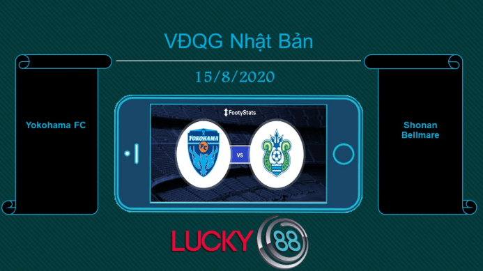 LUCKY88 Yokohama FC vs Shonan Bellmare , Tip bóng đá miễn phí ngày 15/08/2020