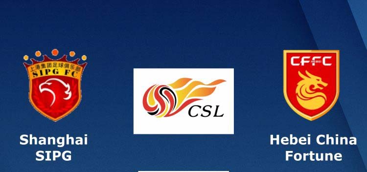 LUCKY88 Shanghai SIPG vs  Hebei China Fortune - Tip bóng đá miễn phí ngày 17/07/2019