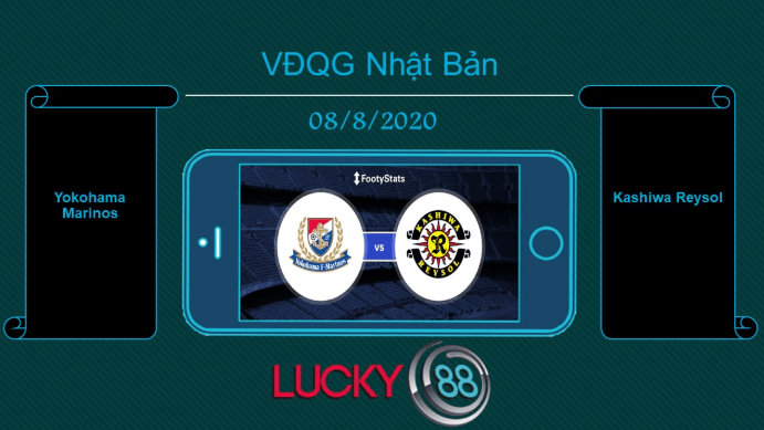LUCKY88 Yokohama Marinos vs Kashiwa Reysol , Tip bóng đá miễn phí ngày 08/08/2020