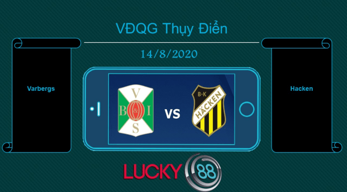 LUCKY88 Varbergs BoIS vs BK Häcken , Tip bóng đá miễn phí ngày 14/08/2020