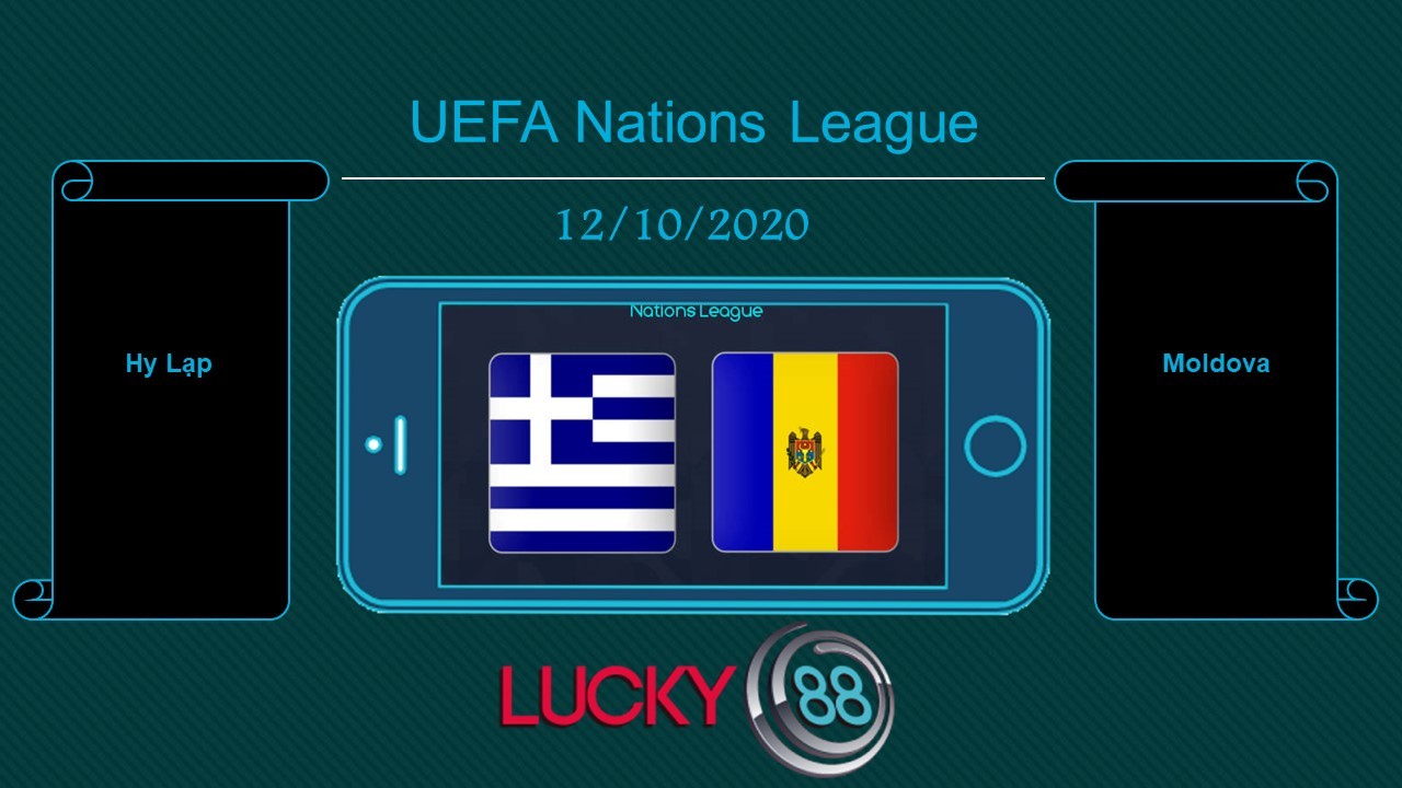 LUCKY88 Hy Lạp vs Moldova  , Tip bóng đá miễn phí ngày 12/10/2020