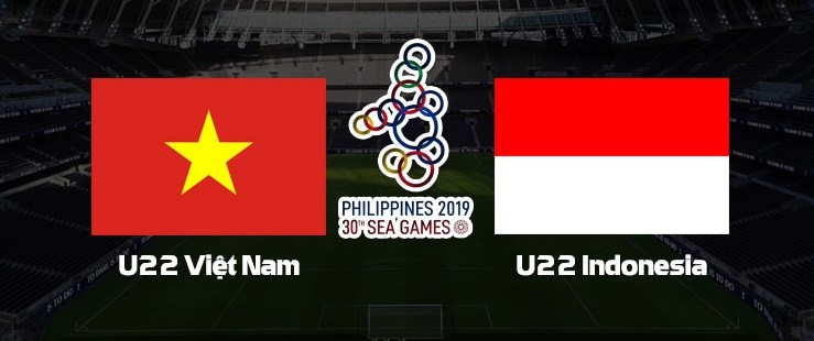 LUCKY88 U22 Việt Nam vs U22 Indonesia - Tip bóng đá miễn phí ngày 10/12/2019