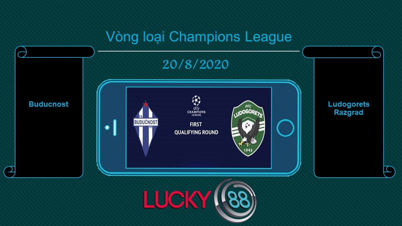 LUCKY88 Budućnost vs Ludogorets Razgrad , Tip bóng đá miễn phí ngày 20/08/2020