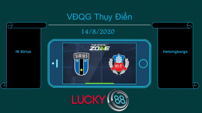 LUCKY88 IK Sirius vs Helsingborgs IF , Tip bóng đá miễn phí ngày 14/08/2020